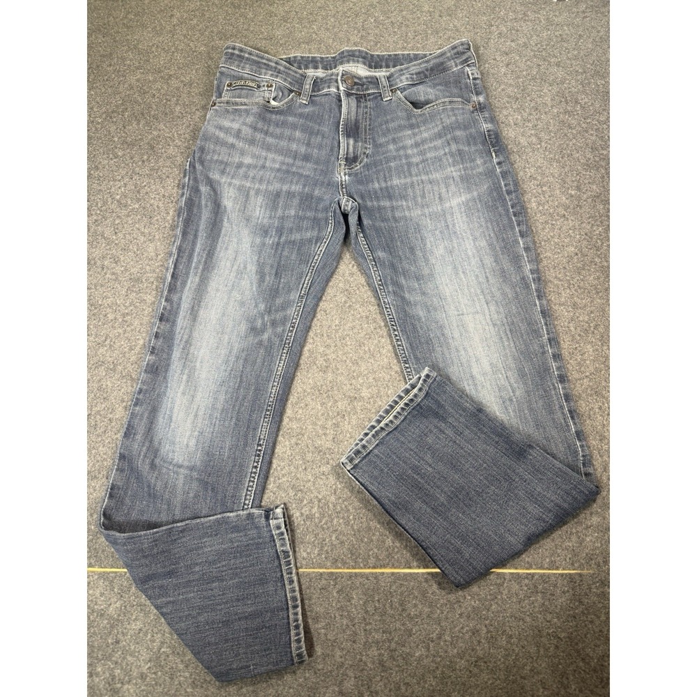 Calvin‎ Klein Slim Fit Blue Jeans W32 x L30